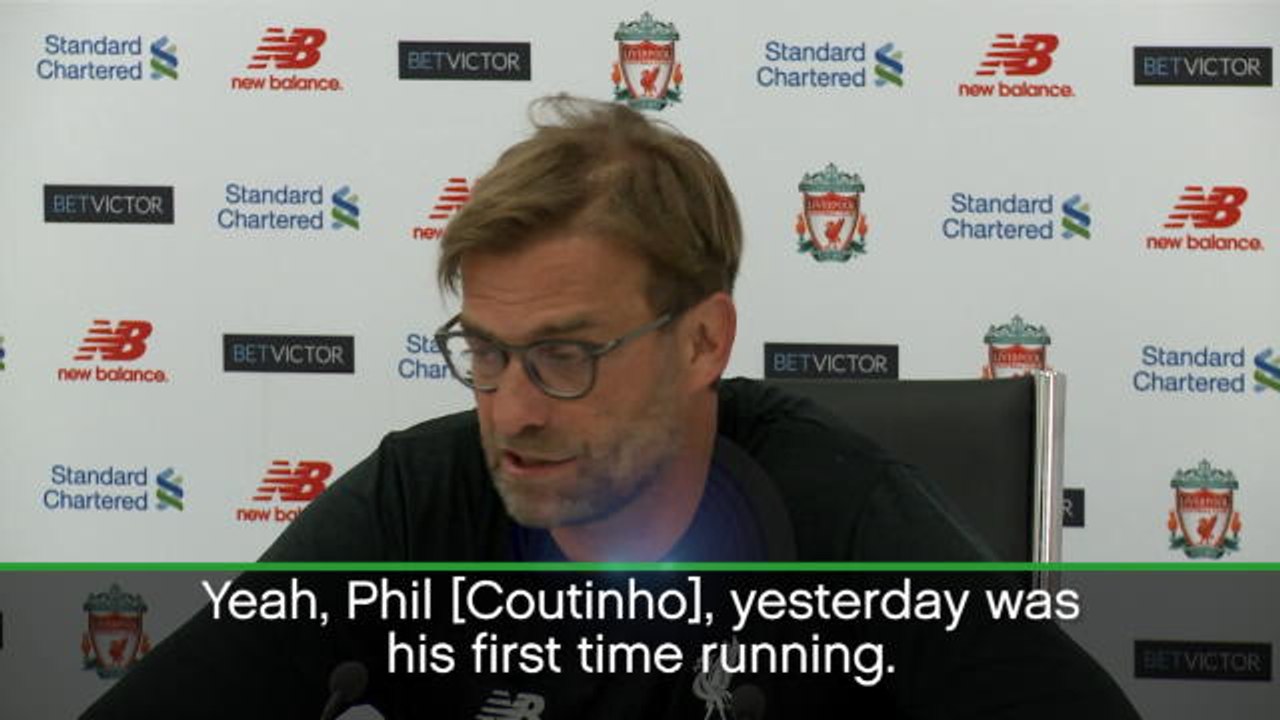 Coutinho fit, but running like goalkeeping coac...