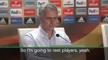 Manchester United out of top four race - Mourinho