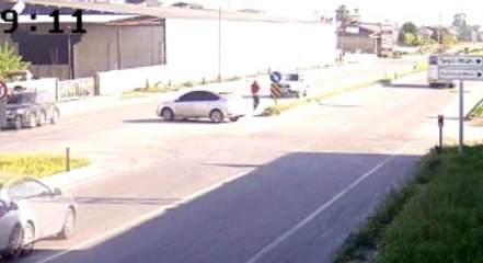 Adana'daki Kanlı Pusu Güvenlik Kamerasında