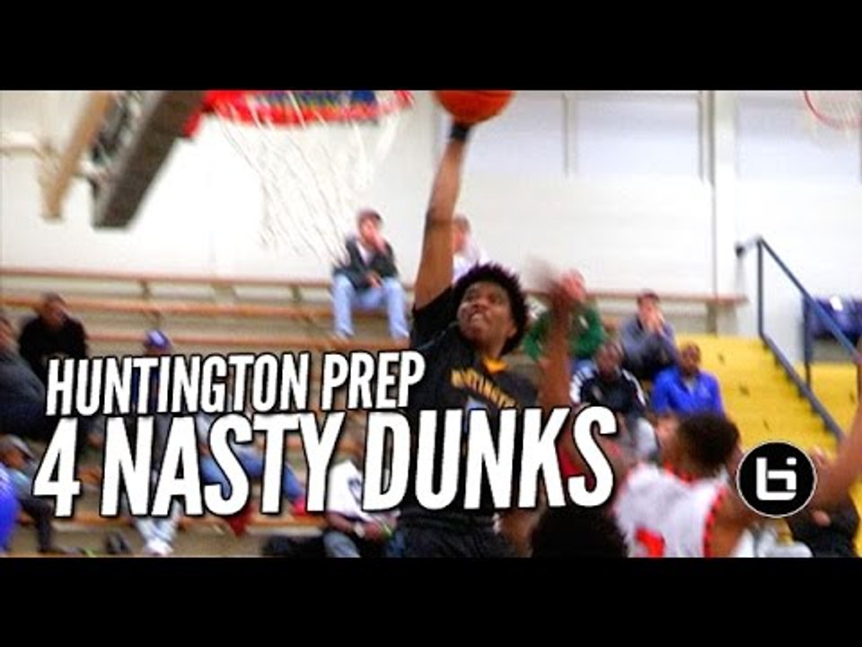 Huntington Preps Comes To Texas And Dunks Everything! Poster + Sick Windmill!