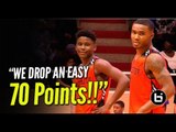 Mike Miles & TJ Starks Go Off for 70Pts! Lancaster Guards Couldn't Miss!