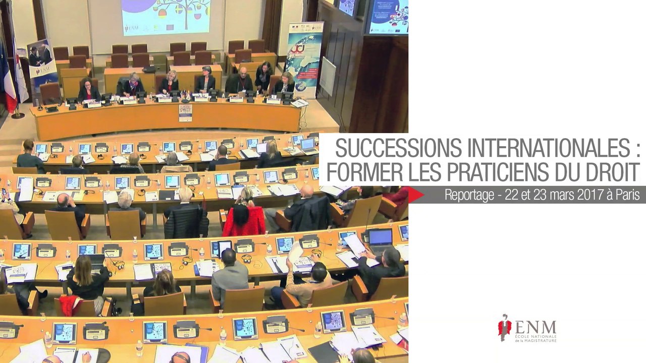 Magistrats et notaires formés sur les successions internationales