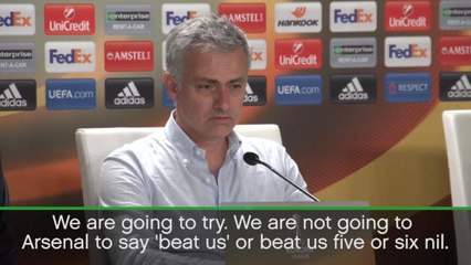 Tải video: Mourinho will rest players, but won't give up against Arsenal