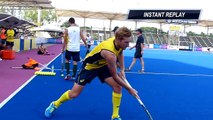 Daniel Beale 3D Skills. Australian field hockey player demonstrates his skills