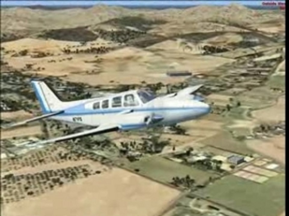 Flying Around Ibiza in FSX
