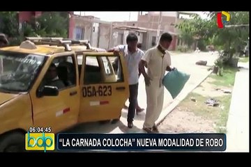 Piura: aparece nueva modalidad de asalto llamada "La Carnada Colocha"