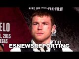Canelo After His Win Over Cotto - Cotto Now Says He Won Fight - esnews boxing