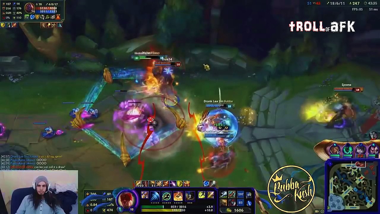 Bubba Kush Lee Sin Montage - Lee Sin Montage #18 - league of legends(001210.355-001240.349)