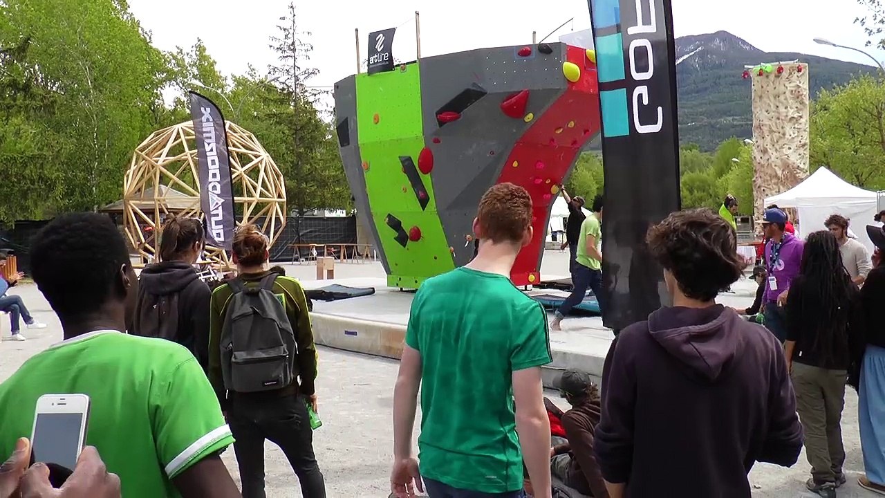 D!CI TV : premier jour de l'Outdoormix Festival, avec un concours de blocs