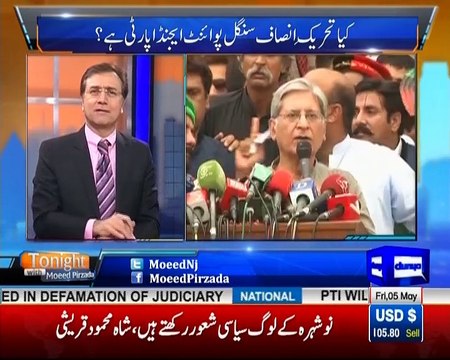 Tonight with Moeed Pirzada: An Exclusive talk with Fawad Chaudhry !