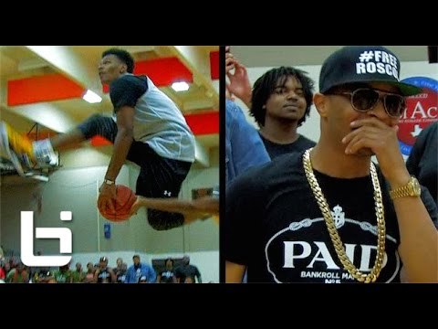 Rapper T.I. Shocked By Crazy High School Dunk Contest! API Midnight Madness