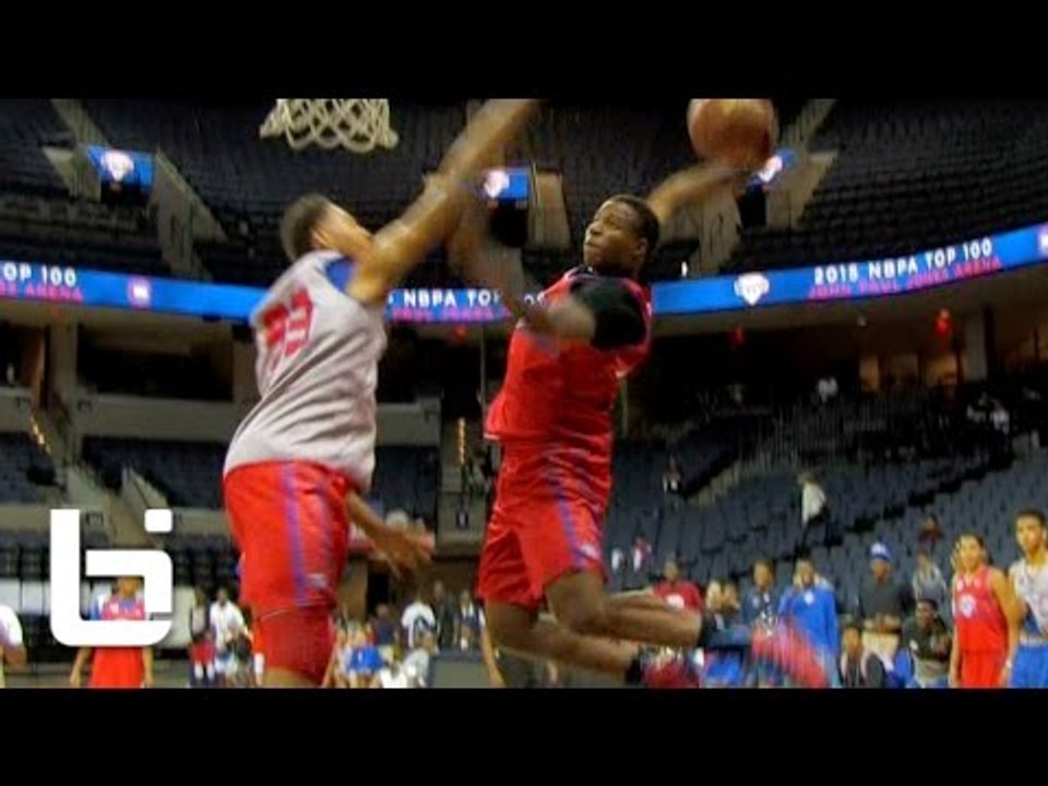 Mark Vital SHUTDOWN The GYM After CRAZY DUNK! NBA Top100 Camp