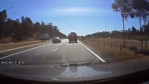 Truck Driver  Almost crashes into me on motorwgnfjehrueu5jkrdl