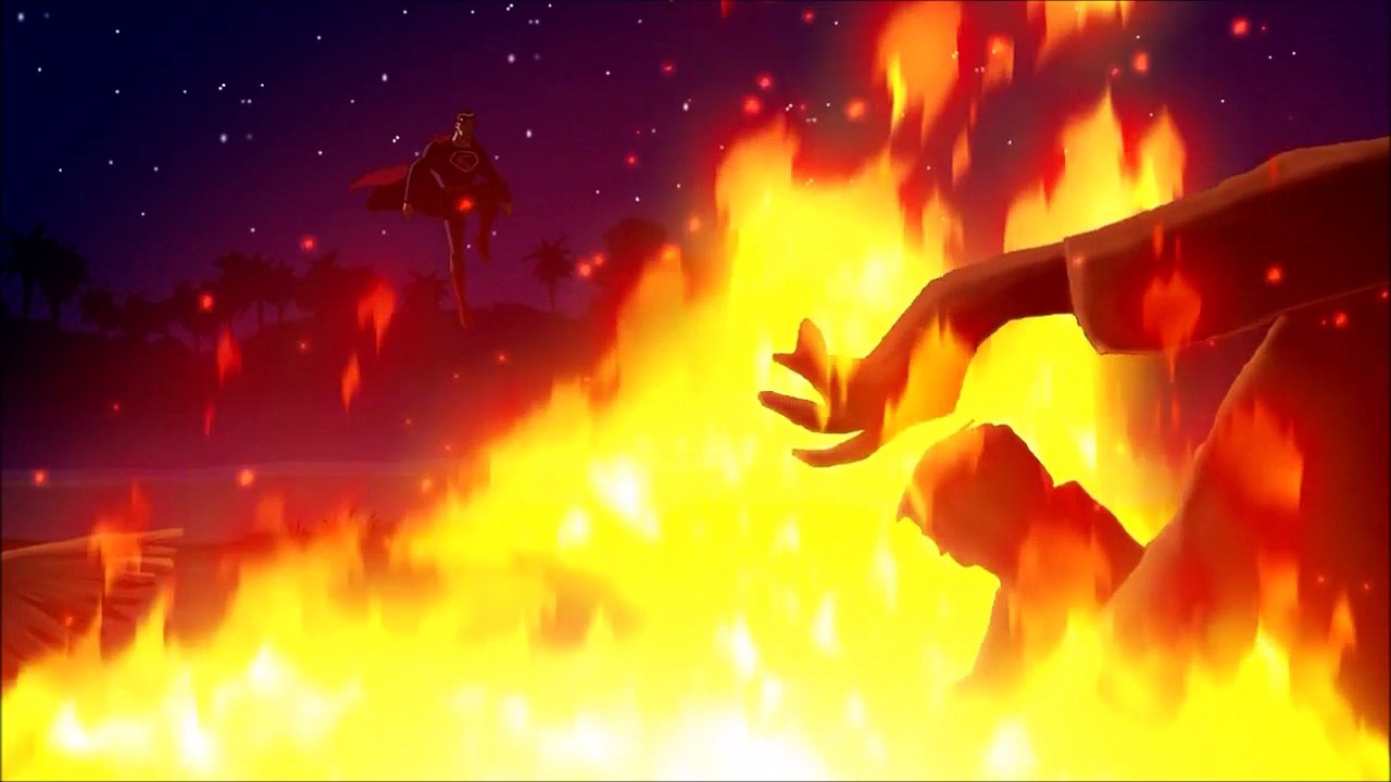 Superman disturbs Wonder Woman's  party | Justice League: The New Frontier