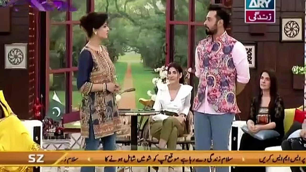 What Aadi Said That Made Actress Minza Waqas Angry In A Live Show
