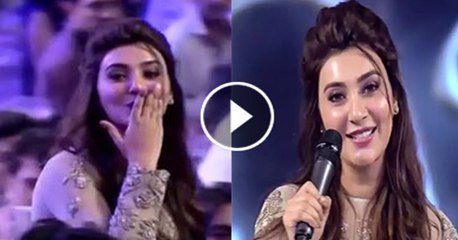 Ayesha Khan Wins Best Supporting Award for Film - Jawani Phir Nahi Ani - - Lux Style Awards 2016