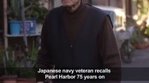 Japanese navy veteran recalls Pearl Harbor 75 yars on
