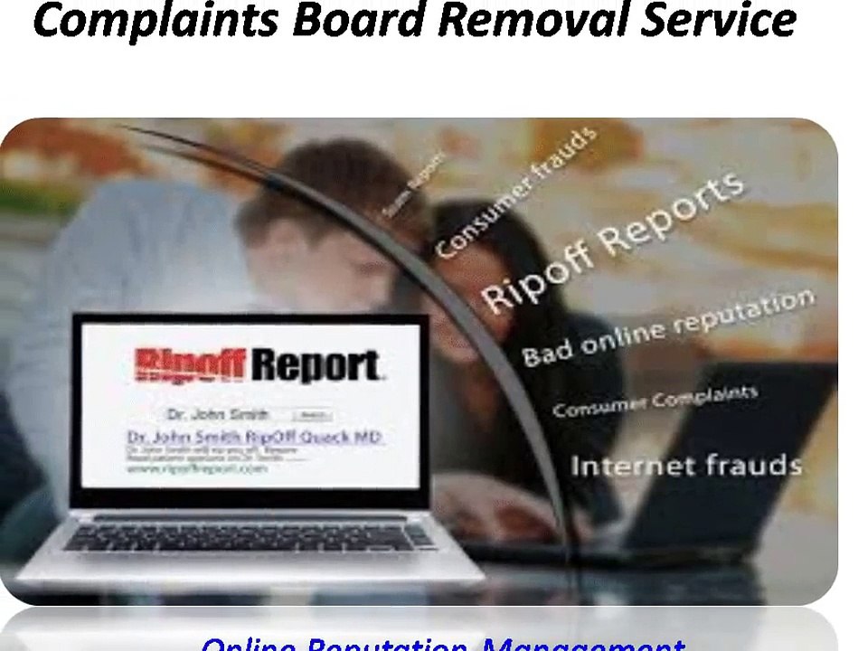 How To Remove Ripoff Reports