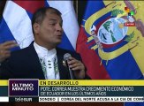 Rafael Correa dicta conferencia magistral en Universidad de La Habana