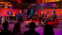 Michael Fassbender Teaches Jessica Chastain How to Breakdance & It's AMAZING! - Graham Norton Show