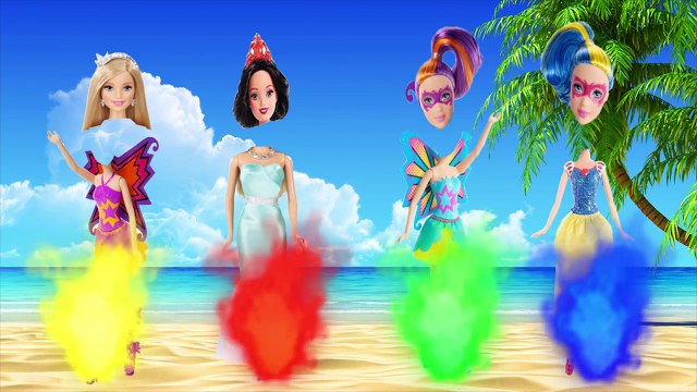 Wrong Heads Barbie, Mary Margaret Blanchard Dreamworks Trolls Boss Baby finger family nursery rhymes