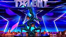 Angara Contortion bend over backwards | Auditions Week 4 | Britain’s Got Talent 2017