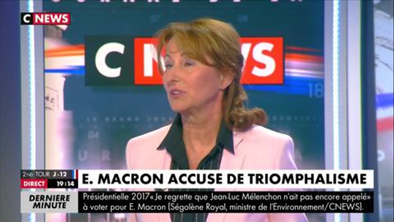 CNews : le gênant lapsus de Ségolène Royal sur Emmanuel Macron