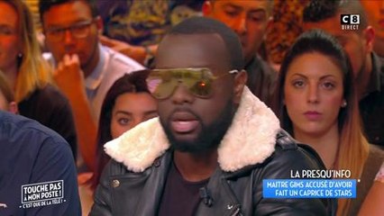 Maître Gims répond aux attaques dans TPMP
