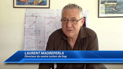 Hautes-Alpes : les travaux du centre Leclerc à Gap bientôt terminés