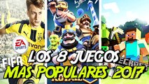 LOS 8 JUEGOS MAS POPULARES by larbr.com