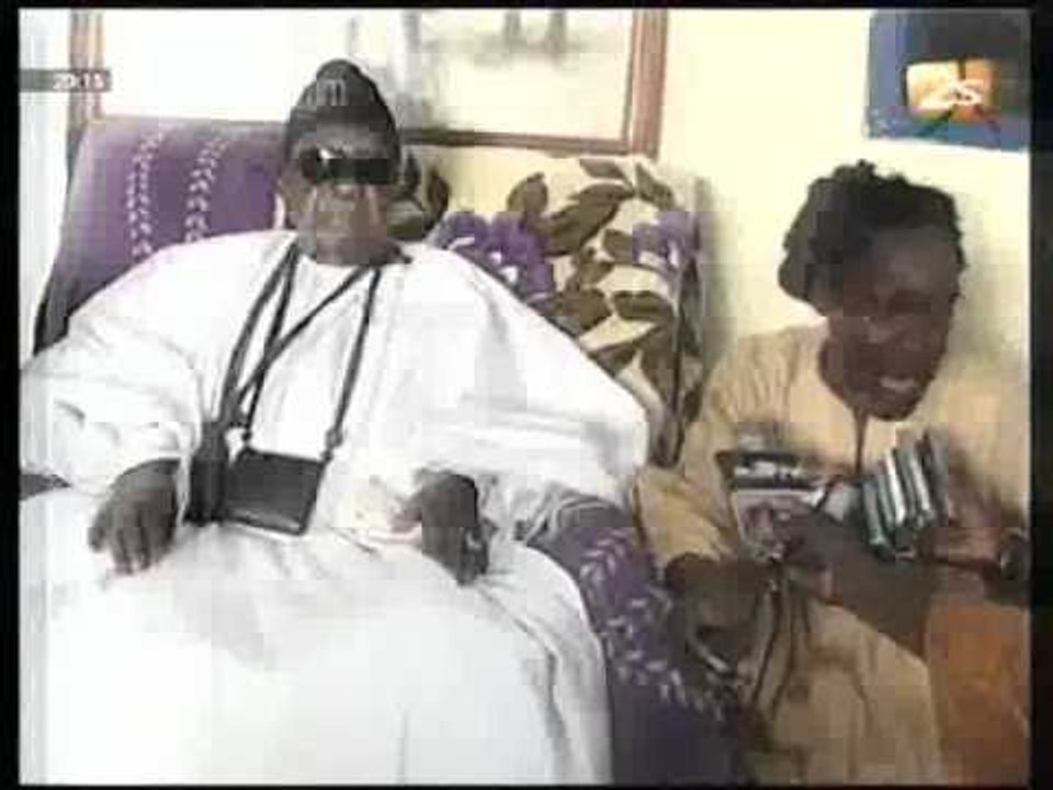 Le khalif des baye fall furieux s'explique  Jt français du 18 avril 2012