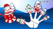 Snow Man Christmas Cartoon Finger Family Song _ Snoman Finger Family Nursery Rhymes in English