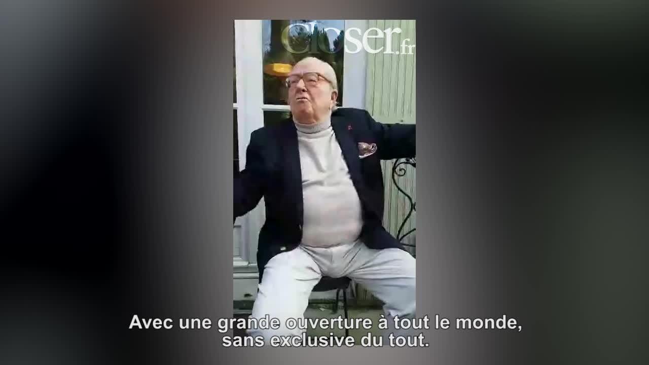 Quand Jean-Marie Le Pen dénonce le manque d'enthousiasme de Marine Le Pen