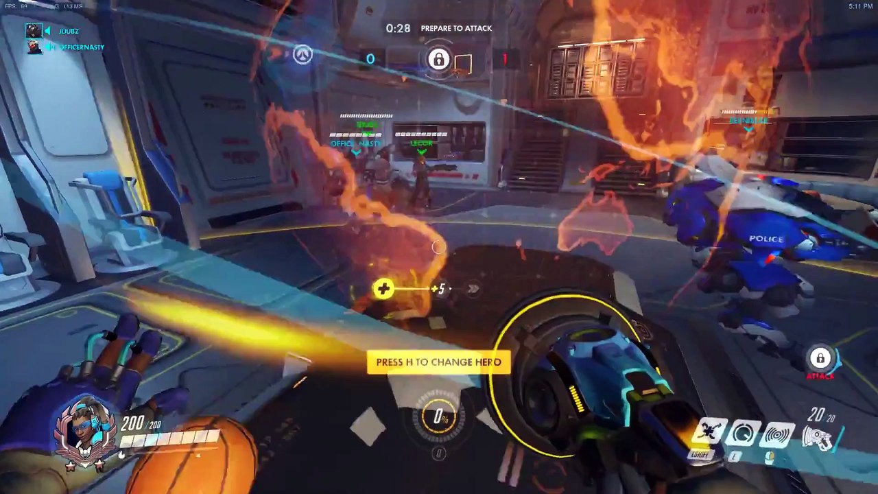 Overwatch: I finally made both baskets!