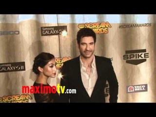 Dylan McDermott and Shasi Wells Spike TV's 2011 Scream Awards Arrivals