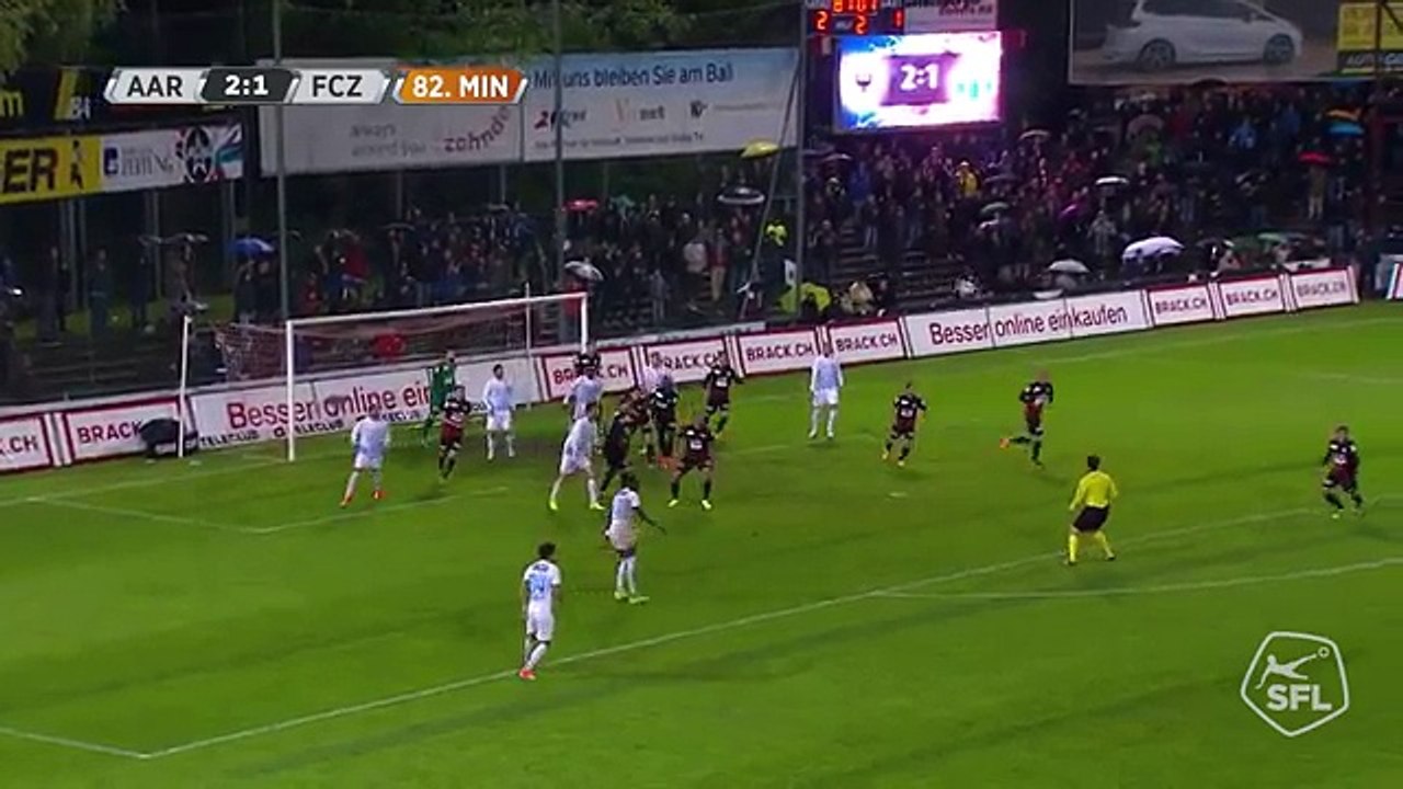FC Aarau 3:1 FC Zürich ( 4 May Swiss Challenge League)