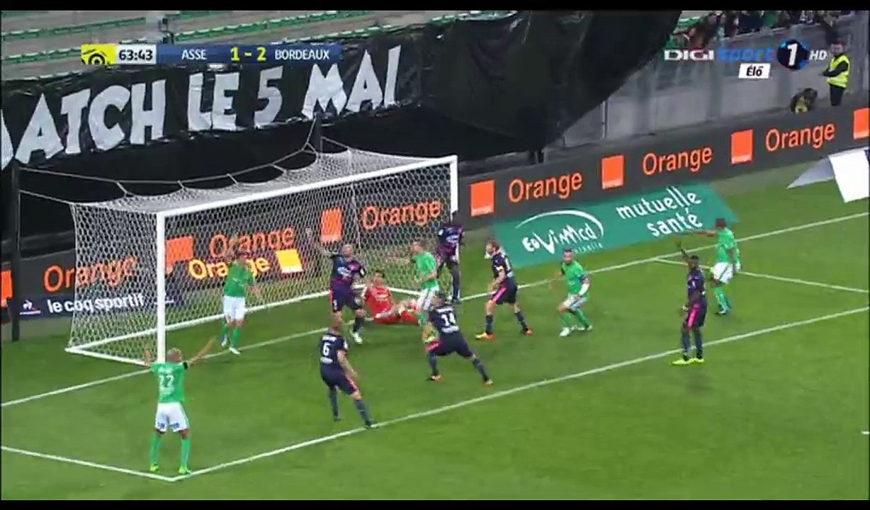 Vincent Pajot Goal HD - St Etienne 2-2 Bordeaux - 05.05.2017