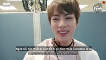 [Vietsub][BANGTAN BOMB] Jin's chatter time @ M countdown comeback stage of 'Spring Day' [BTS Team]