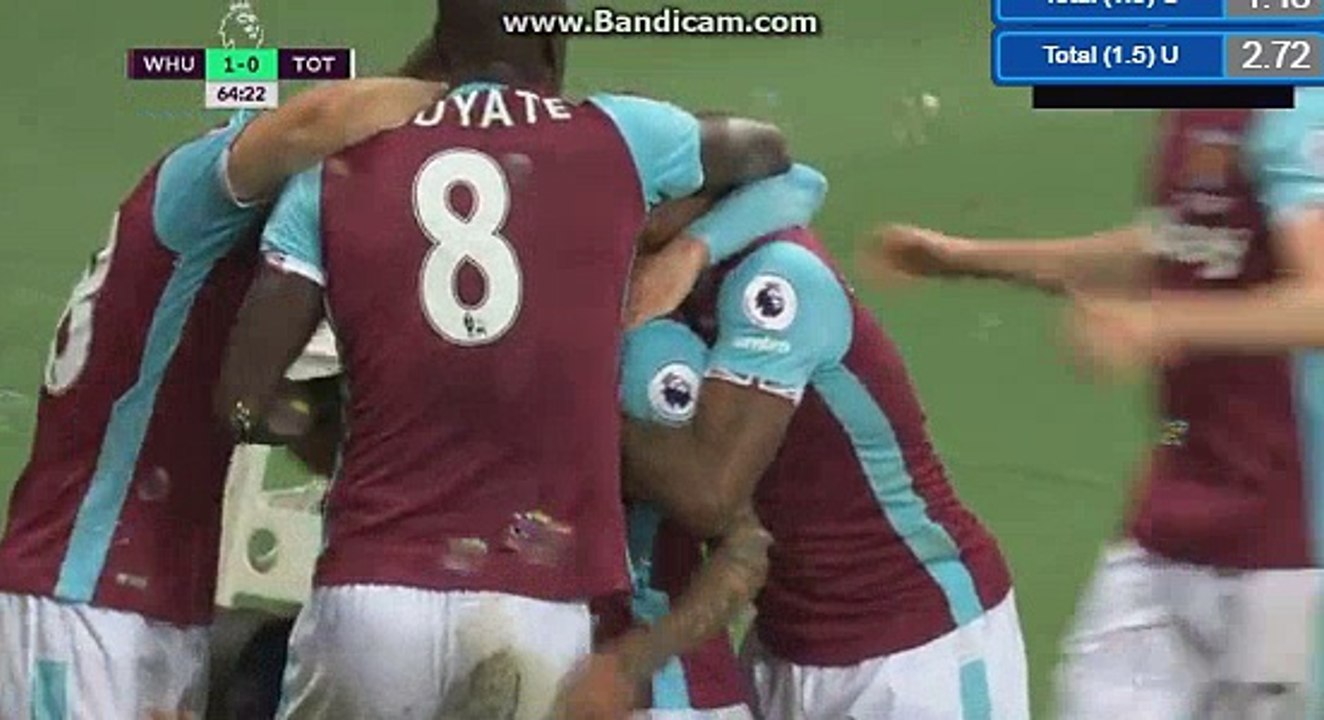 Manuel Lanzini Goal West Ham 1-0 Tottenahm  - 05.05.2017