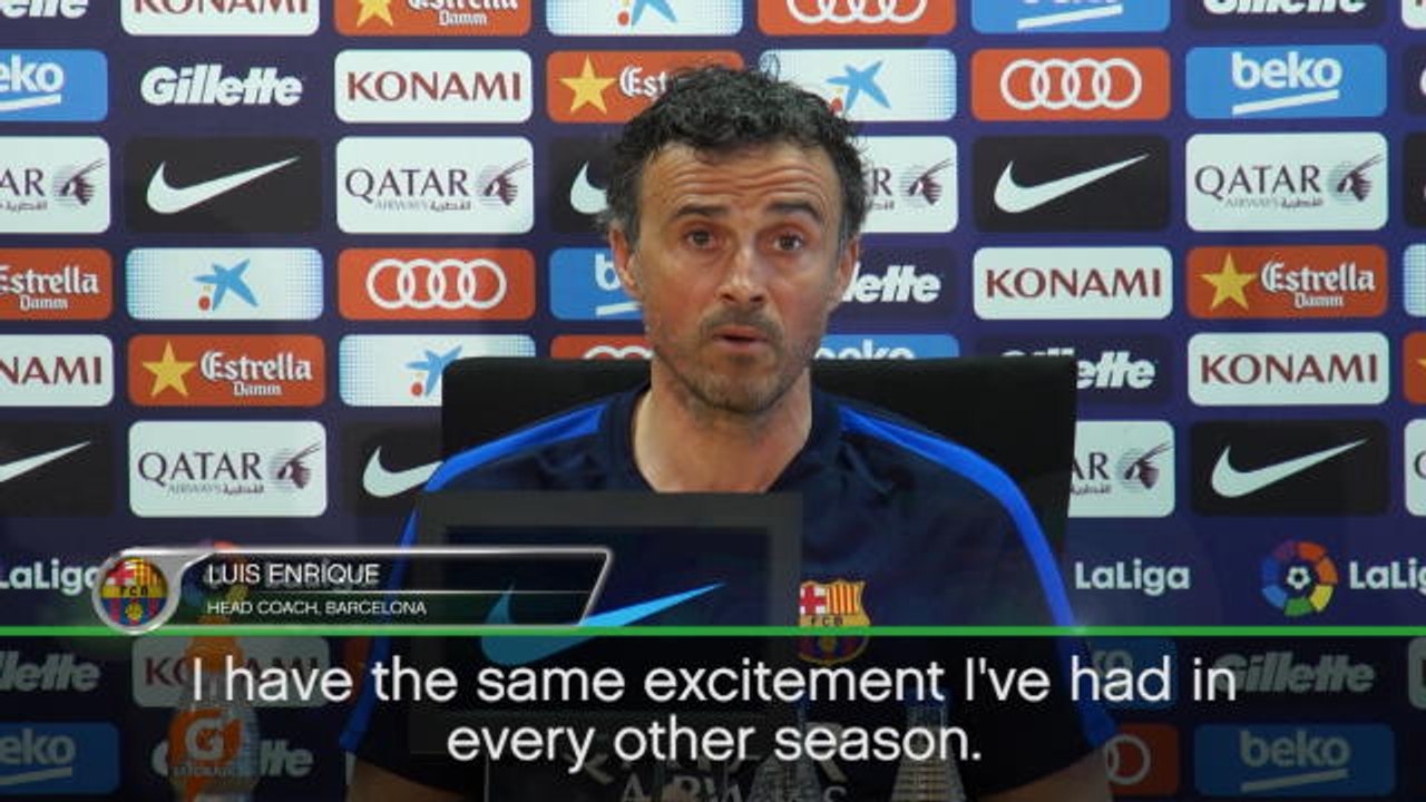 Enrique still excited as Barca reign draws to a close