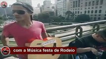 Cendo atista de rua por um dia na grande São paulo