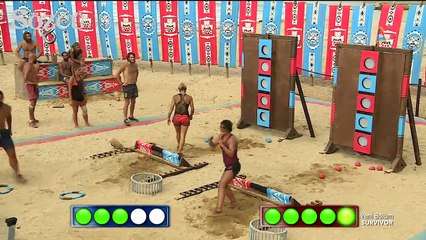 Survivor'da Elif yürekleri ağza getirdi