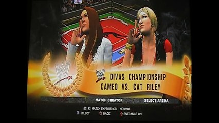 Cat Riley VS Cameo, Womens title match, YTWE Who's the best , March 2013