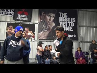 mikey garcia and the new 3 time champ -- EsNews Boxing
