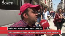 İstiklal Caddesi şantiye alanına döndü!