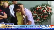 Lágrimas, dolor y melodías de tristeza inundaron el sepelio de Armando Cañizales, joven músico asesinado en protesta opo