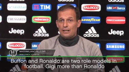 Buffon and Ronaldo's attitudes set them apart - Allegri