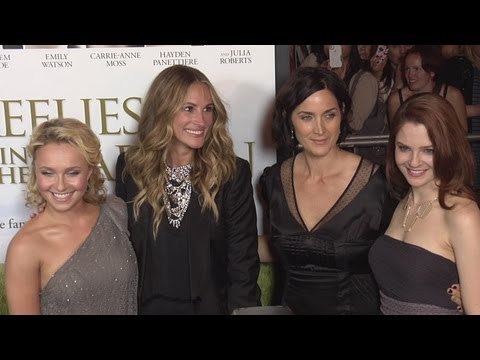Fireflies in the Garden Premiere Arrivals Julia Roberts and Hayden Panettiere