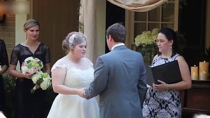 Wedding Minister Pukes Her Brains Out While Bride Are Exchanging Vows