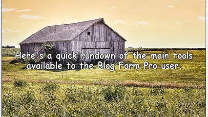 Blog Farm Pro Review